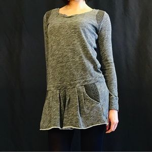 Free people beach long sleeve dress XS